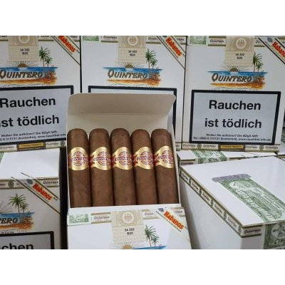 Xì Gà Quintero Favoritos nổi bật với hương vị của thảo mộc, vị mặn của biển